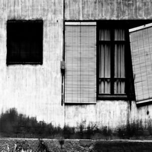 black and white photo