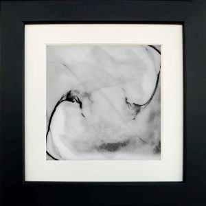 Mixed media White Haze by McRostie