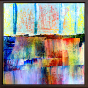 Abstract painting by McRostie