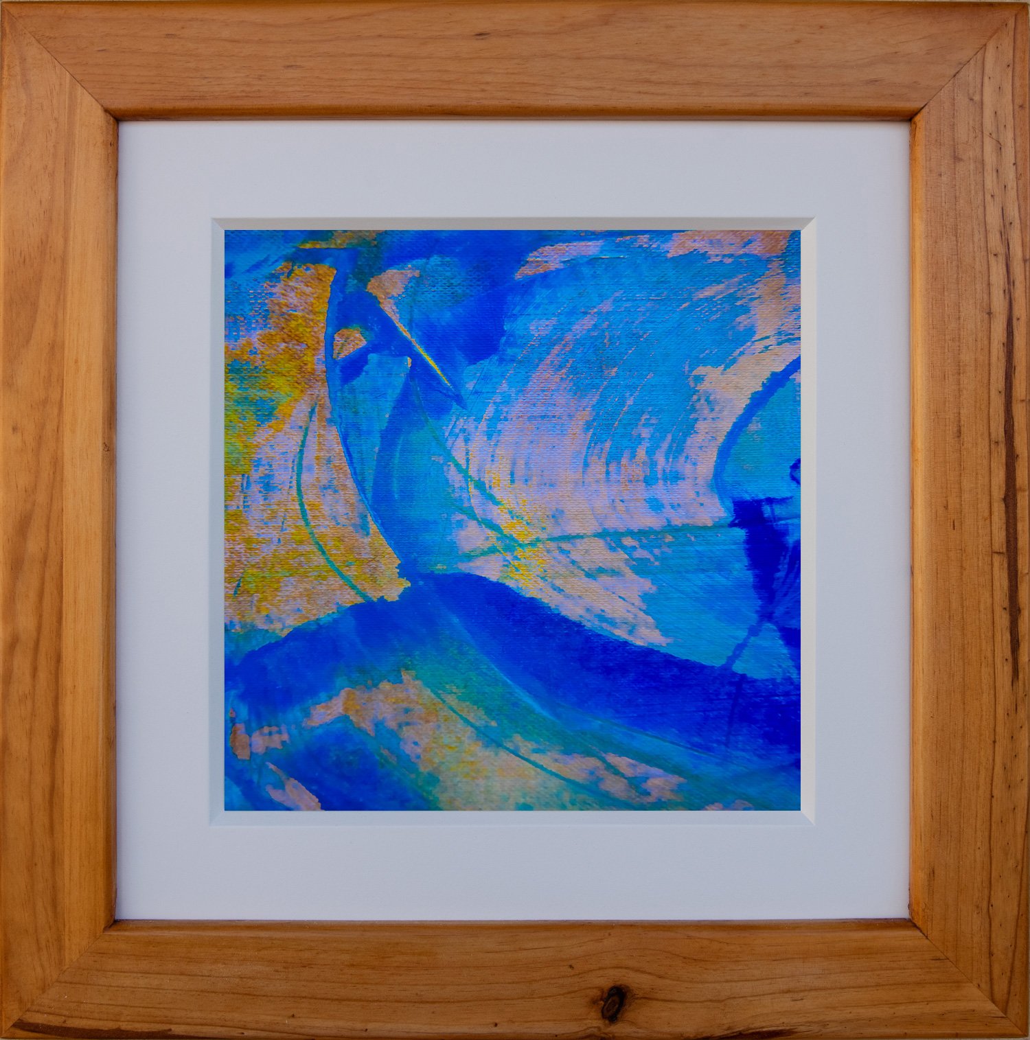 Abstract painting by McRostie