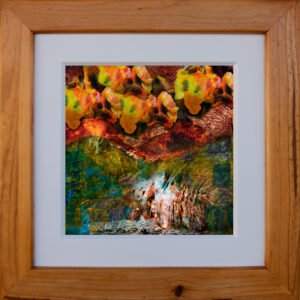 Flower Falls by McRostie abstract painting