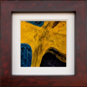 Golden Moment abstract painting by mcrostie