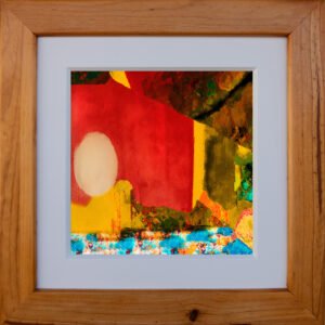 Abstract painting by McRostie