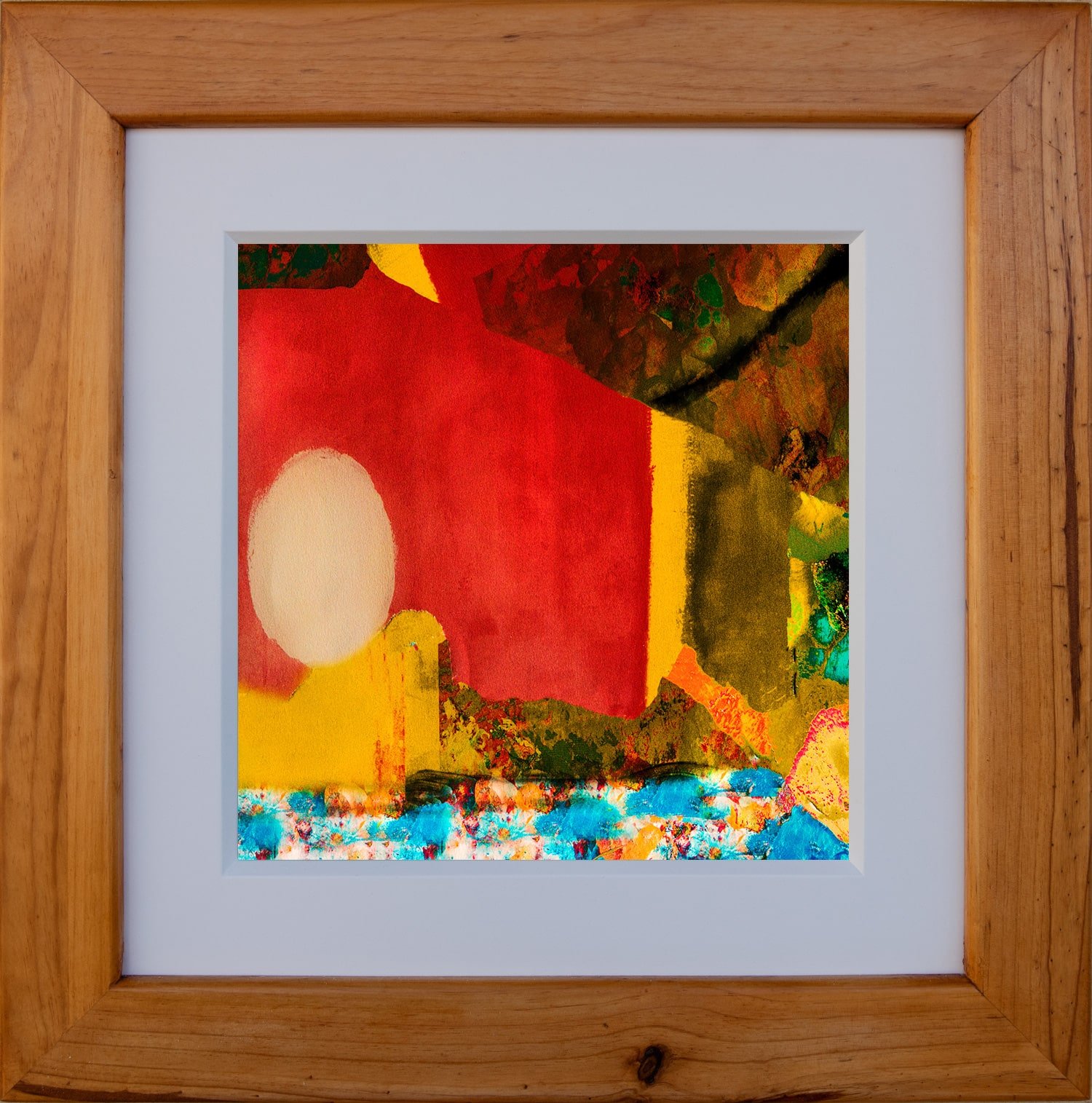 Abstract painting by McRostie