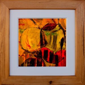 Abstract painting by McRostie