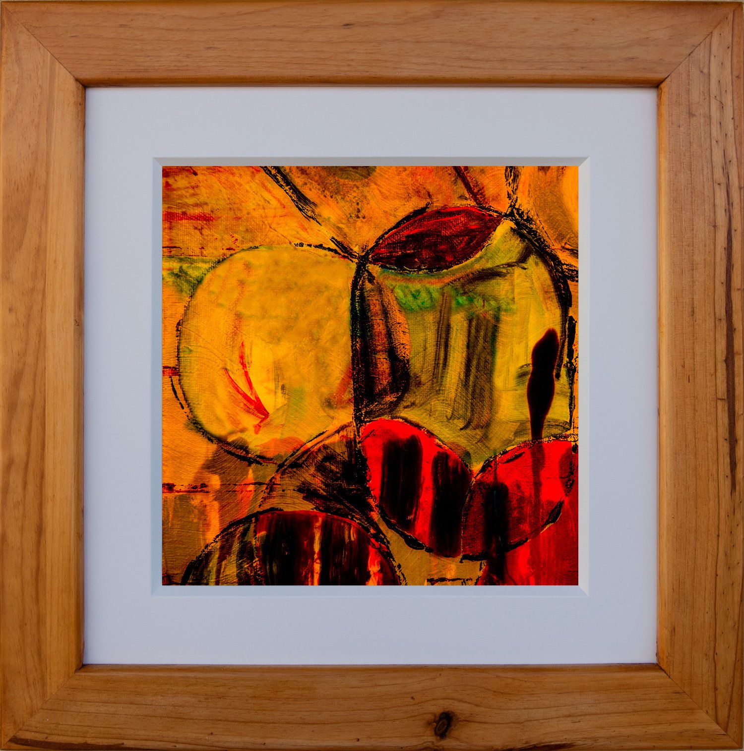 Abstract painting by McRostie