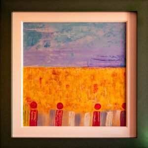 On The Beach abstract painting