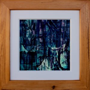 Abstract painting by McRostie