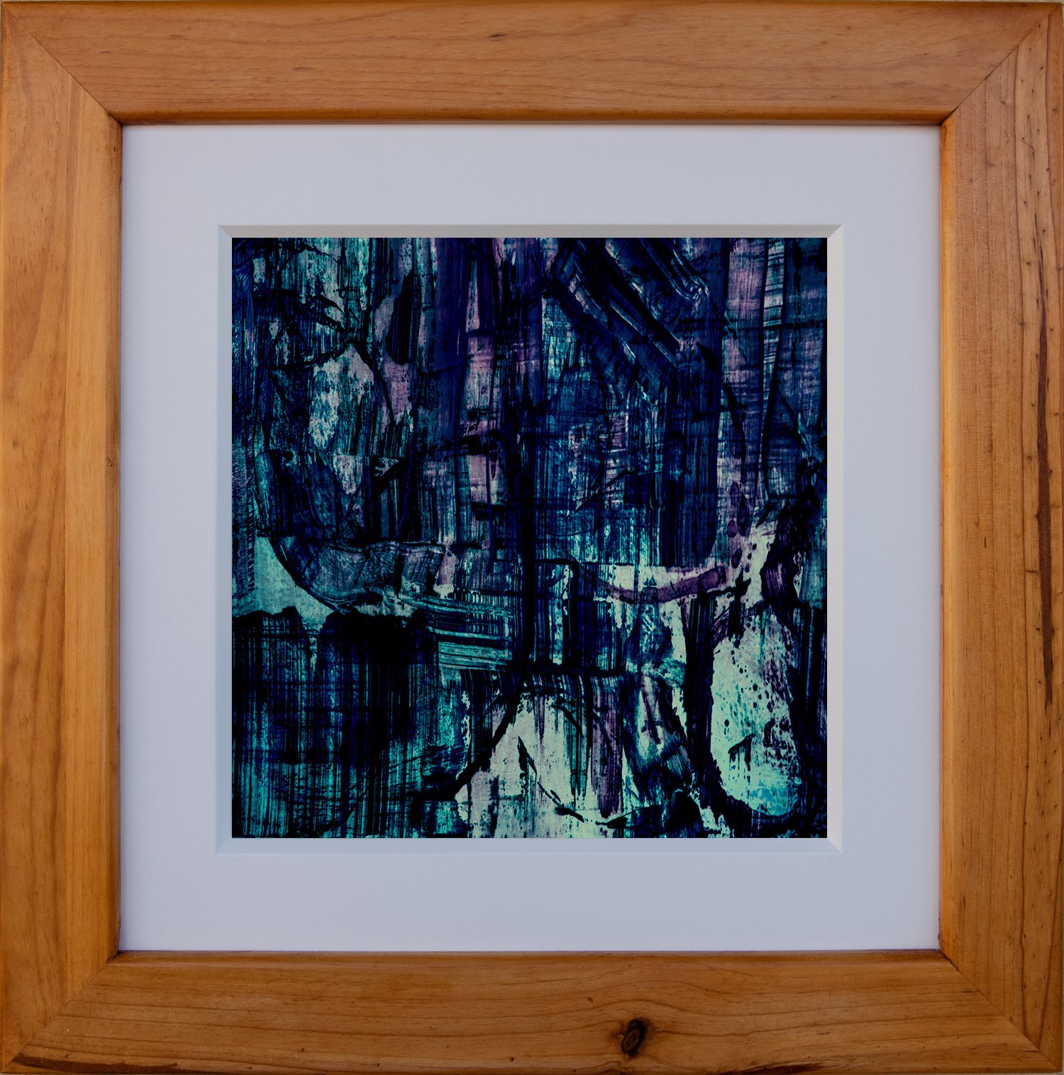 Abstract painting by McRostie