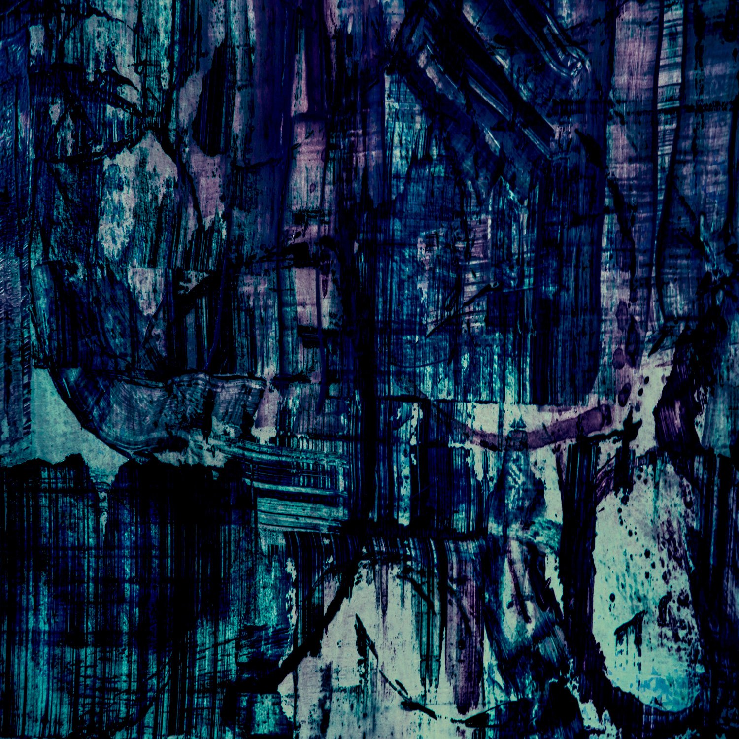 abstract painting Purple Rain by McRostie