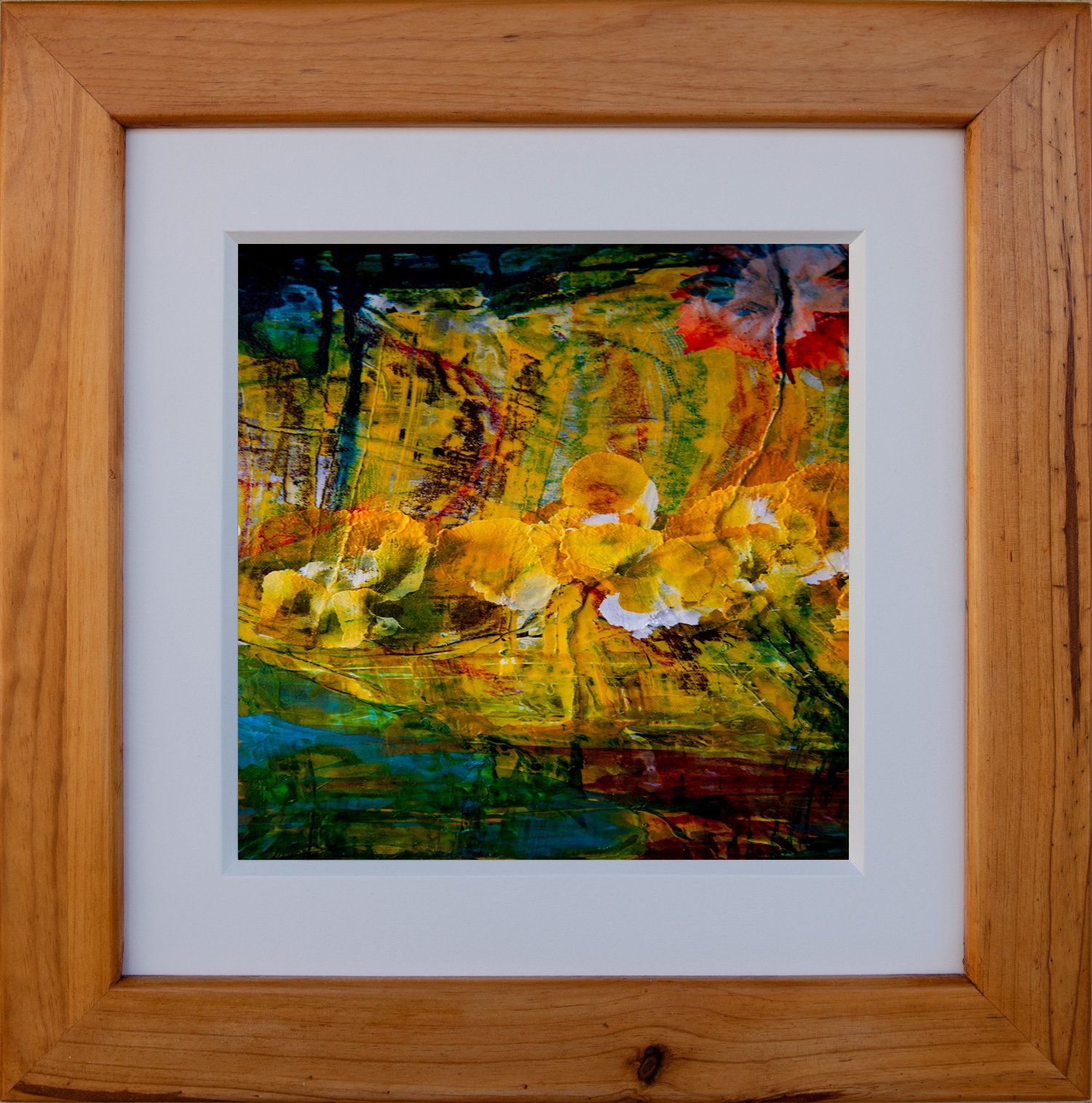 Still Waters abstract painting by McRostie