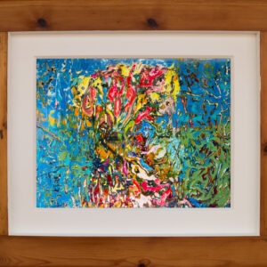 Fishermans Flowers abstract painting by McRostie