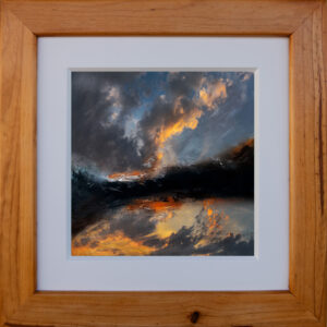 Home Bound abstract painting landscape